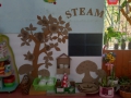 Trường Mầm Non Thượng Bình Trang trí lớp học theo hướng Steam nhằm tạo hứng thú cho trẻ trong các hoạt động học tập và vui chơi .