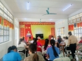 Trường Mầm non Thượng Bình tham gia sinh hoạt chuyên môn cụm lần 2 năm học 2023-2024 tại trường Mầm non Hữu Sản
