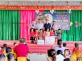 Trường Mầm non Thượng Bình tổ chức chương trình Vui tết trung thu cho các cháu học sinh